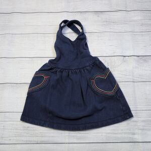 2/3 Mini Boden Heart Pocket Jumper